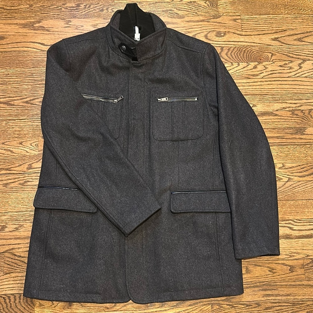Cole Haan Signature Wool Jacket charcoal gray, men’s large